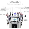 9 in 1 multifunction EMS mesotherapy rf hydro peeling facial ultrasonic skin scrubber oxygen infused spray machine