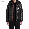 Vd5k Men's Down Parkas Jacket Designer Bomber Coats Long Sleeves Downs Windbreaker Man Coat Stroped Zippers Puffy Jackets Classic Size S-5xl3abp