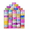 Fitas Adesivas 50PCS Glitter Washi 2016 Papelaria Scrapbooking Fitas Adesivas Decorativas DIY Cor Fita Mascaradora Material Escolar Papeleria 230704