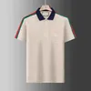 2023 Herrkläder lyx designer pikétröja märke män casual polo mode brevtryck broderi high street herr Polo T-shirt. M-3XL