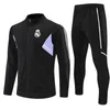 2023 Bellingham Real Madrids Tracksuit Soccer Jersey Men Cracting Training Comse Vini Jr 23 24 Реал Мадридс Мужчины и детские футбольная вида спортивная одежда