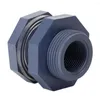 Watering Equipments 2pcs For Aquariums PVC Plastic Rain Barrel Hose Bulkhead Fitting Home 3/4 Inch Water Tank Connector Garden Spigot