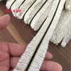 Rock 5yds Vielzahl von exquisiten reinen Baumwolle Fransen Spitze Beige Farbe Kleidung Mantel Seitenmanschetten Rock Hose Spitze Zubehör Z1492