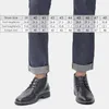 39-46 Marque Hommes Desert Boots Fashion Bottines Bottes en cuir confortables pour hommes