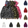 High Quality Mens Hoodies designer Men Womens shark maker full zip tie dye hoodie outfit ideas one piece grid sta camo or hoody png camouflage red jacket usa x large 1-1 AA