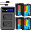 Batterie per Sony Npfw50 Np Fw50 Batteria per fotocamera + Caricatore doppio LCD per Sony Alpha A6500 A6300 A6000 A5000 A3000 A7 A7ii A7sii A7s Nex7