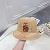 Ball Caps designer LO Home 23 Summer New Style Hand Hook Lafite Straw Hat Fashion Light Luxury Sun hat Extremely Simple and High Sense ins GP59