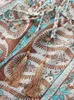 Robes Décontractées Vintage Robe Longue Femmes En Mousseline De Soie Imprimé Floral Maxi Robe Femme D'été Boho Grand Ourlet Polyester Robe pour Beach Party Robe D'été J230705