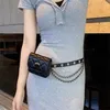Designer Lady taille sacs classique lettre mode Fanny Pack chaîne ceinture porte-monnaie femmes épaule sac à bandoulière