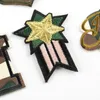 Livraison gratuite patchs personnalisés armée américaine fer sur patchs pour vêtements patchs de lettre broderie badges veste accessoires de couture autocollant à rayures