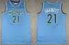Retro basketbol formaları 21 Kevin Garnett Jersey Mitchell Ness 1995-96 97-98 03-04 Hardwoods Classics Vintage Erkekler Kolsuz