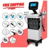 10 In 1 Hydra Facial Beauty Machine Ultrasonic Facial Treatment Machine Diamond Dermabrasion Machine For Aesthetic Medicine