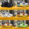 Designer RUNNER TATIC Reflective Flower Casual Shoes Men Trainer Sneakers Trainers Rubber Outsole Mesh and Smooth Calfskin Sneaker Size 38-46 With Box