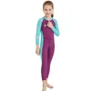 Costumi da bagno da donna 2023 Bambini all'aperto Muta da sub Costume da bagno Ragazze Manica lunga Ragazzi Rashguard Per bambini Muta per bambini