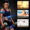 Inne elementy do masażu EMS Stymulator mięśni Trenażer brzucha i bioder Toner USB Abs Trening fitness Domowa siłownia Odchudzanie Wyszczuplanie ciała Wyświetlacz LCD 230704