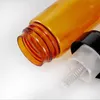 Botella de espuma de tipo prensado de 30ML / 60ML, botella vacía de limpieza facial, botella recargable portátil para el cuidado de la piel con crema de viaje F2017205 Msfec
