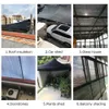 Shade Outdoor Sunshade Net HDPE Anti UV 85 Shading Rate Garden Sunscreen Sunblock Cloth Plant Greenhouse Car Cover Black 230704