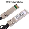 Glasvezelapparatuur 3X 10G SFP Twinax-kabel Direct Attach Copper (DAC) 10GBASE Passief voor SFP-H10GB-CU1M Ubiquiti D-Link (0,5M)