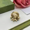 Projektant markowej biżuterii pierścionki damskie złoto posrebrzane miedziany palec regulowany pierścień kobiety miłość Charms materiały ślubne luksusowe akcesoria GR-036