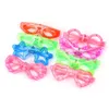 Дети светящиеся солнцезащитные очки игрушки светятся пластиковые светодиодные бокалы свадьба день рождения подарок световые костюмы для детей LT0100