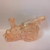 Artillerie créative Conception Brûleur à mazout en verre bong tuyau Porte-pistolet eau tabac dab rig bong narguilé pour fumer Percolateur Narguilés avec bol de 14 mm