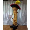 2019 Costumes de haute qualité Costume de mascotte Chat botté Costume de mascotte Pussy Cat 293t
