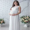 2023 Большой размер с кружевными сшивающими сексуальными длинными юбками для беременных для беременных для беременных для беременных корм для кормления грудью грудью