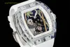 RM26-01 Tourbillon Crystal Cask case double hollow-out base design movement frequency 28,800 times per hour sapphire mirror designer watches