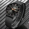 Autres montres Watch masculin Lige Top Luxury Imperproof Ultra Thin Date Watch Men's Steel Band Leisure Quartz Watch Men's Sports Watch 230704