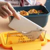 Учебная посуда устанавливает ланч-коробку прямоугольник форма телефона Сставка для корпуса духов