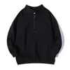 sweat à capuche Hommes Mode Streetwear Pull Sweat Sweat À Capuche Lâche Couple Top Vêtements Retour Lettre Zipper Pull Col Roulé Pull Manteau