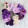 Decorative Flowers SPR !Bride Wedding Rose Flower Wreath Party Floral Garlands Crown Road Lead