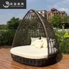 Camp Furniture Outdoor Garden Courtyard Rattan Bird's Nest Waterproof And Sunscreen Creative Lying Bed