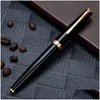 Kulspetspennor Lyxkryssning Pix Black Resin Rollerball Penna Brevpapper Kontor Skolmaterial Som present Skriva Drop Delivery Business Dhnjk