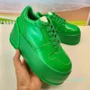 2023-Platform Sneaker Designer Mannen Vrouwen Casual Schoenen Luxe Leer Lage Top Rubberen Zolen Nylon Lace-Up training Schoenmaat 35-41