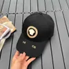 Designer Versage Hat Vercace Cap New Baseball Cap Uomo High-end Fashion Yangqi Net Red Hat Lettera per bambini Ricamo Protezione solare in estate