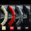 Steering Wheel Covers Car Steering Fur Cover For Winter Short Plush Nonslip Warm 38cm Car Universal Interior Steering Wheel Covers Car Accessories x0705