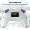 Oyun Denetleyicileri Kablosuz Gamepad Değiştirme Denetleyicisi Geri Çift Düğmesi Bluetooth uyumlu DIY Oyun Aksesuarları