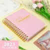 Notepads Sharkbang A5 Weekly Monthly Goal Track Planner Non Dated 112 Sheets Agenda Notebook Diary Paperlaria Journal School Stationery 230704