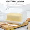 Vaisselle Ensembles Snack Conteneur Plateau De Stockage En Céramique Beurrier Maison Boîte Fromage Réfrigérateur