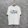 Sommar T-shirts med rund hals Designer för herr Damer Casual Plus Size T-shirt Märke Skateboard kortärmade kläder