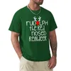 Męskie podkoszulki Rudolph czerwony nos renifera śliczna świąteczna koszula T-Shirt koszule koszulki z nadrukami Plus rozmiar dostosowane T męskie