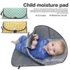 Cambiadores Cubre 3-en-1 Multifuctional Baby Changing Mat Impermeable Portátil Infant Napping Changing Cover Pads Travel Outdoor Baby Pañal Bag 230705