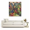 Hedendaags abstract schilderij op canvas Vossen Ii Franz Marc Artwork Levendige kunst voor Home Decor