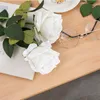 Fiori decorativi Rosa Decorazioni di nozze finte Casa Panno di flanella Artificiali Fiore Decorazioni per la stanza Accessori per vasi Regalo di San Valentino