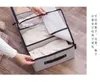Faltbare waschbare Oxford-Schuh-Aufbewahrungsbox mit Reißverschluss, PVC-Abdeckung, Organizer-Boxen für Stiefel, Unterwäsche, Socken, L230705