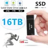 Zasłony SSD mobilny napęd stały solid 16 TB 4TB 8TB Dysk twardy Dysk twardy komputer Portable USB 3.1 Mobile Hard Drives Solid Stan