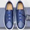 Scarpe da uomo High Edition Scarpe casual in pelle Scarpe con suola piatta Slip on mocassini Moda uomo