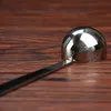 Измерение инструментов из нержавеющее кофе Scoop Измерение Scoop Long Randsed Spoon Metal Spoon Coffee Tea Toot