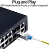 光ファイバー機器 3X 10G SFP Twinax ケーブル ダイレクト アタッチ 銅線 (DAC) 10GBASE パッシブ SFP-H10GB-CU1M 用 Ubiquiti D-Link (0.5M)